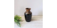 Vase céramique lustrée